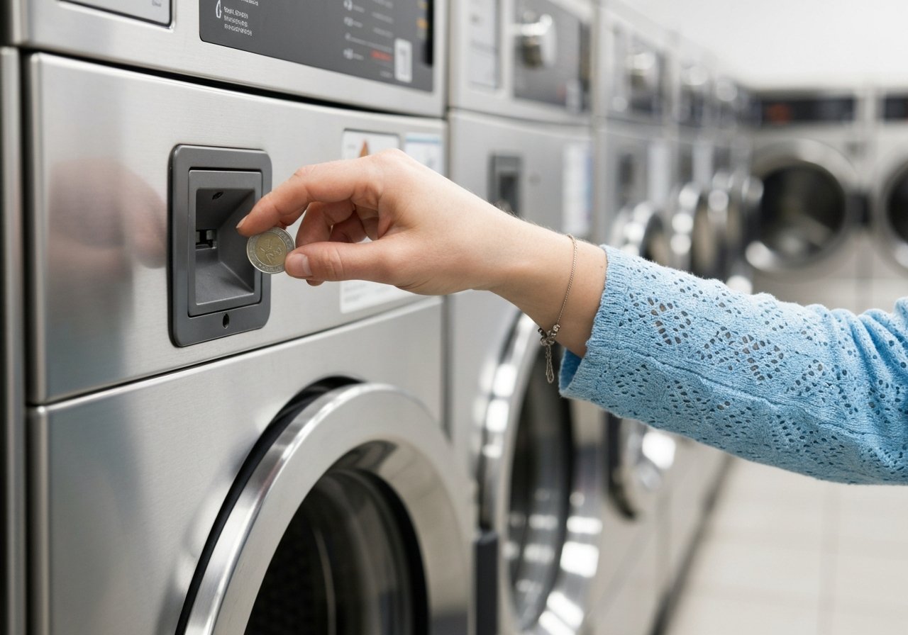 ลงทุนร้านซักผ้าหยอดเหรียญ